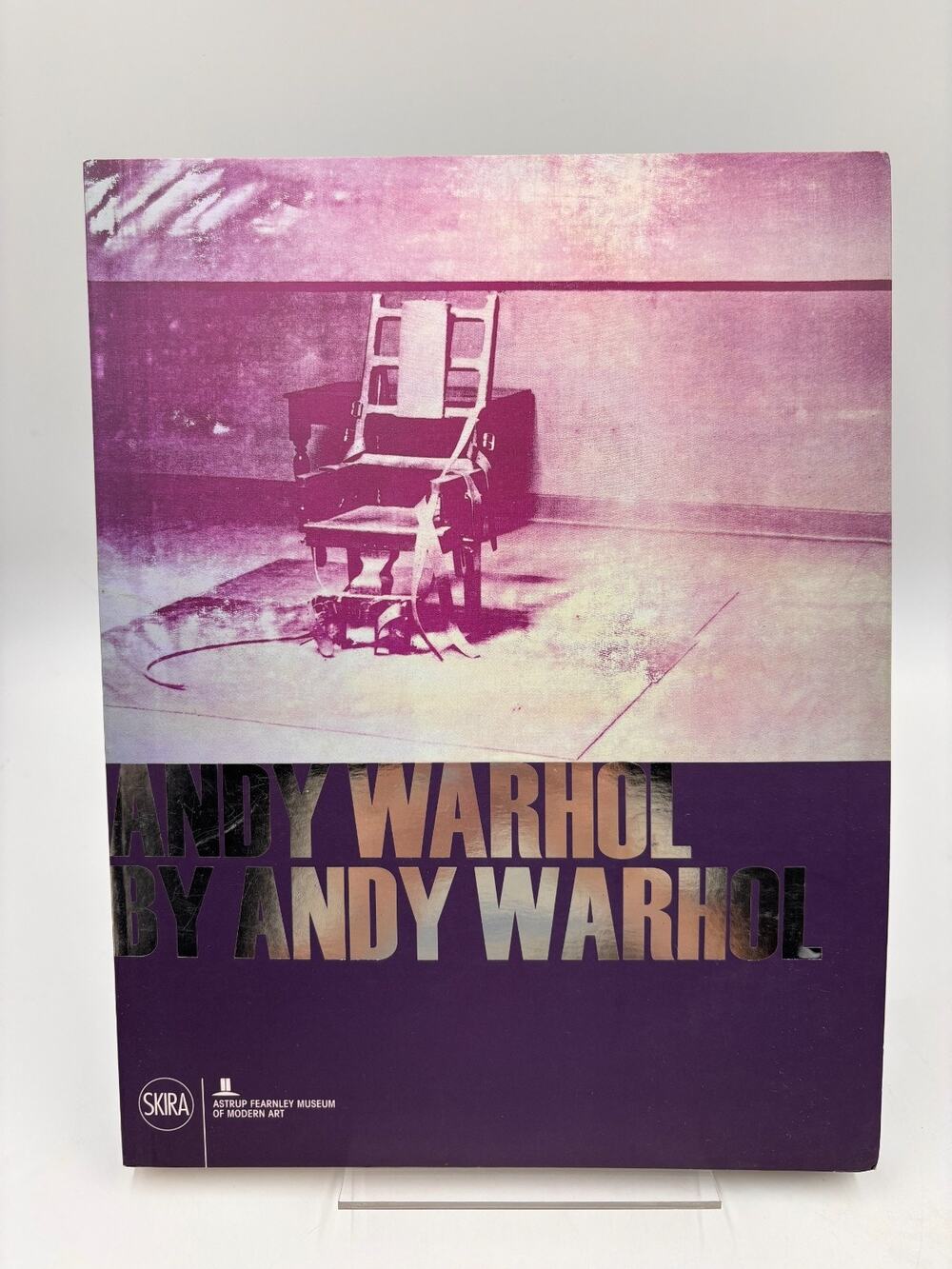 Andy Warhol By Andy Warhol Exhibition Catalog Skira Astrup Fearnley 2008 Pop Art